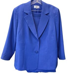 Le Suit Cobalt Blue SKIRT/SUIT